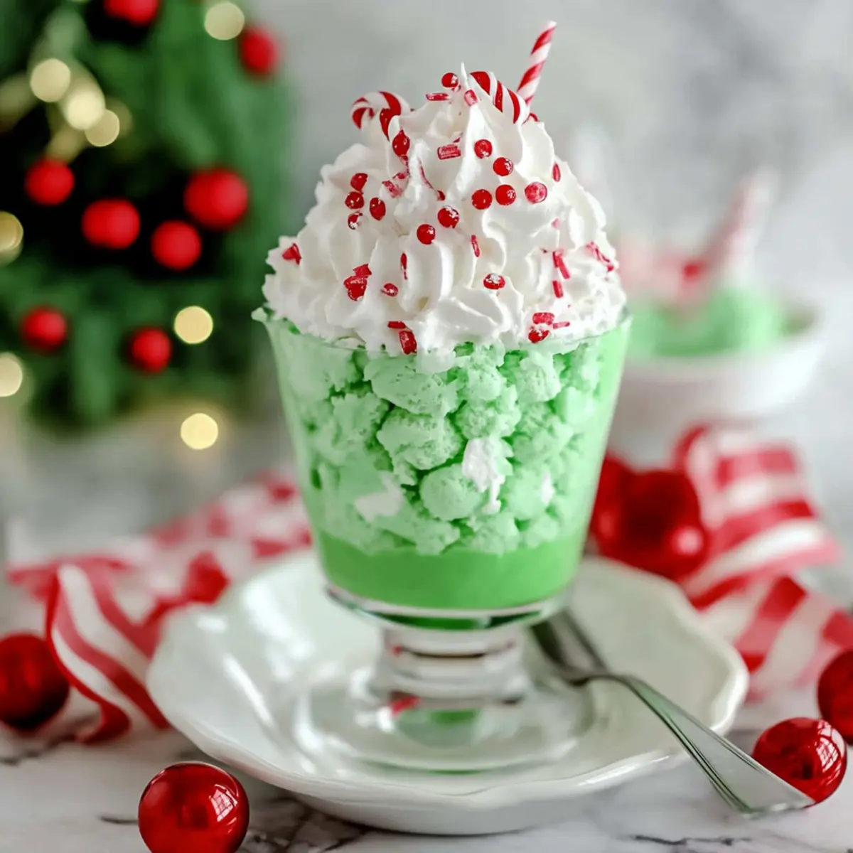 Grinch Fluff Dessert Recipe