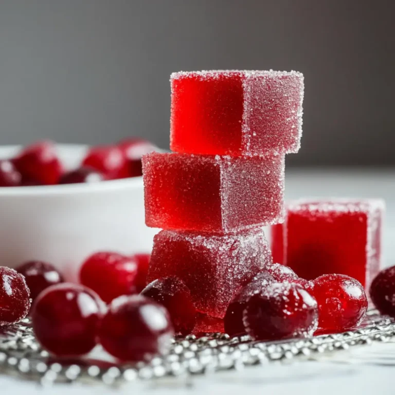Cranberry Jelly Candy Recipe