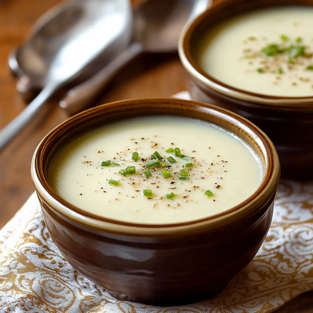 Creamy Potato Leek Soup Recipe