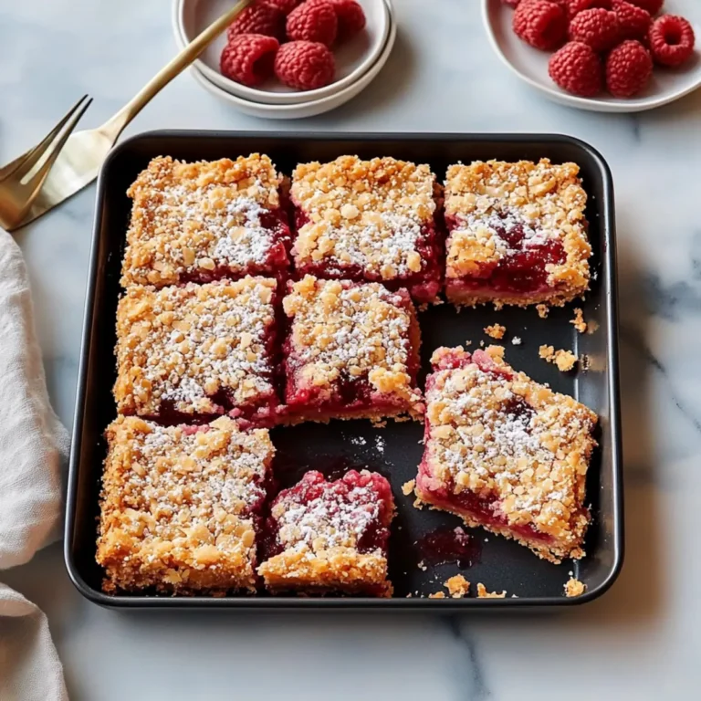 Raspberry Coconut Bars Recipe