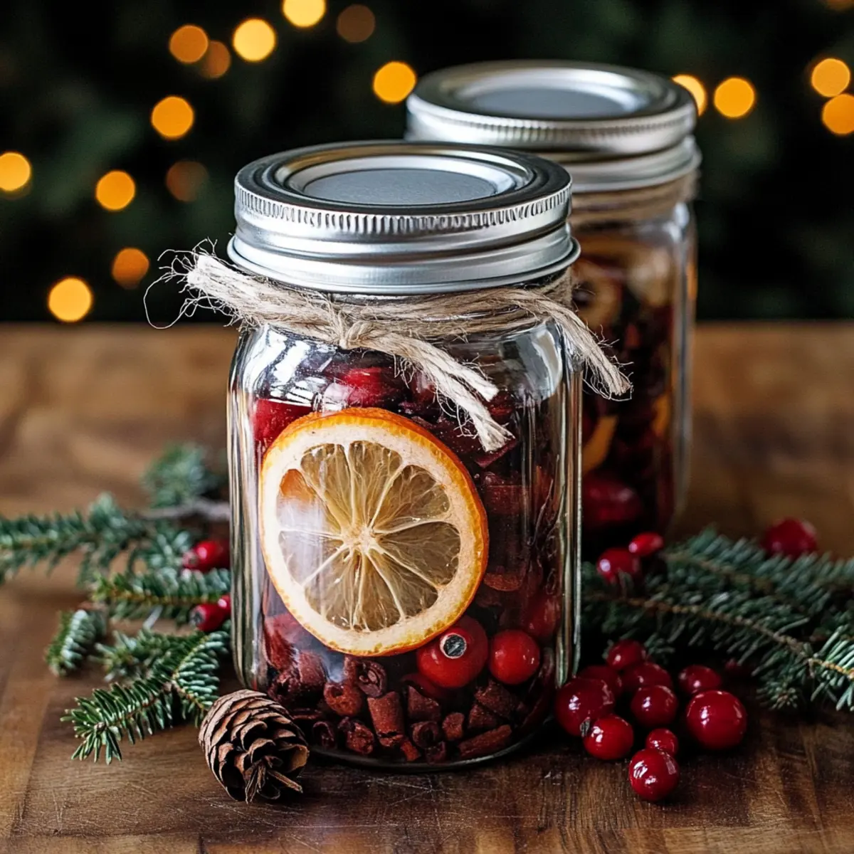 Christmas Simmer Pot in a Jar Recipe