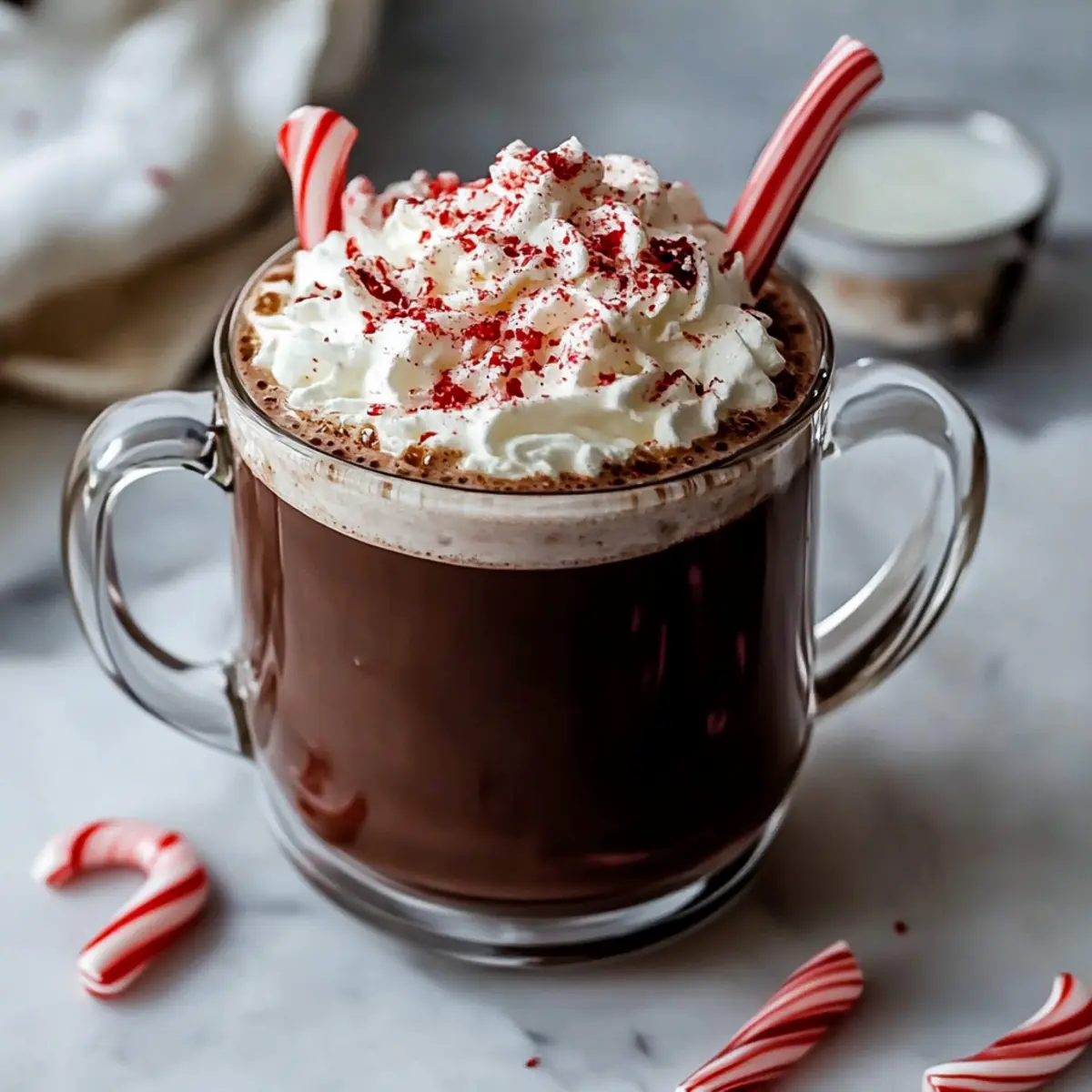 Festive Peppermint Hot Chocolate Recipe