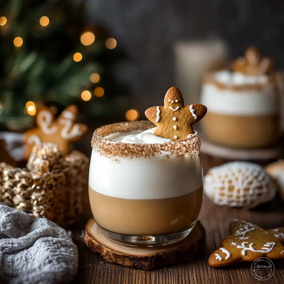 Gingerbread White Russian Cocktail Recipe