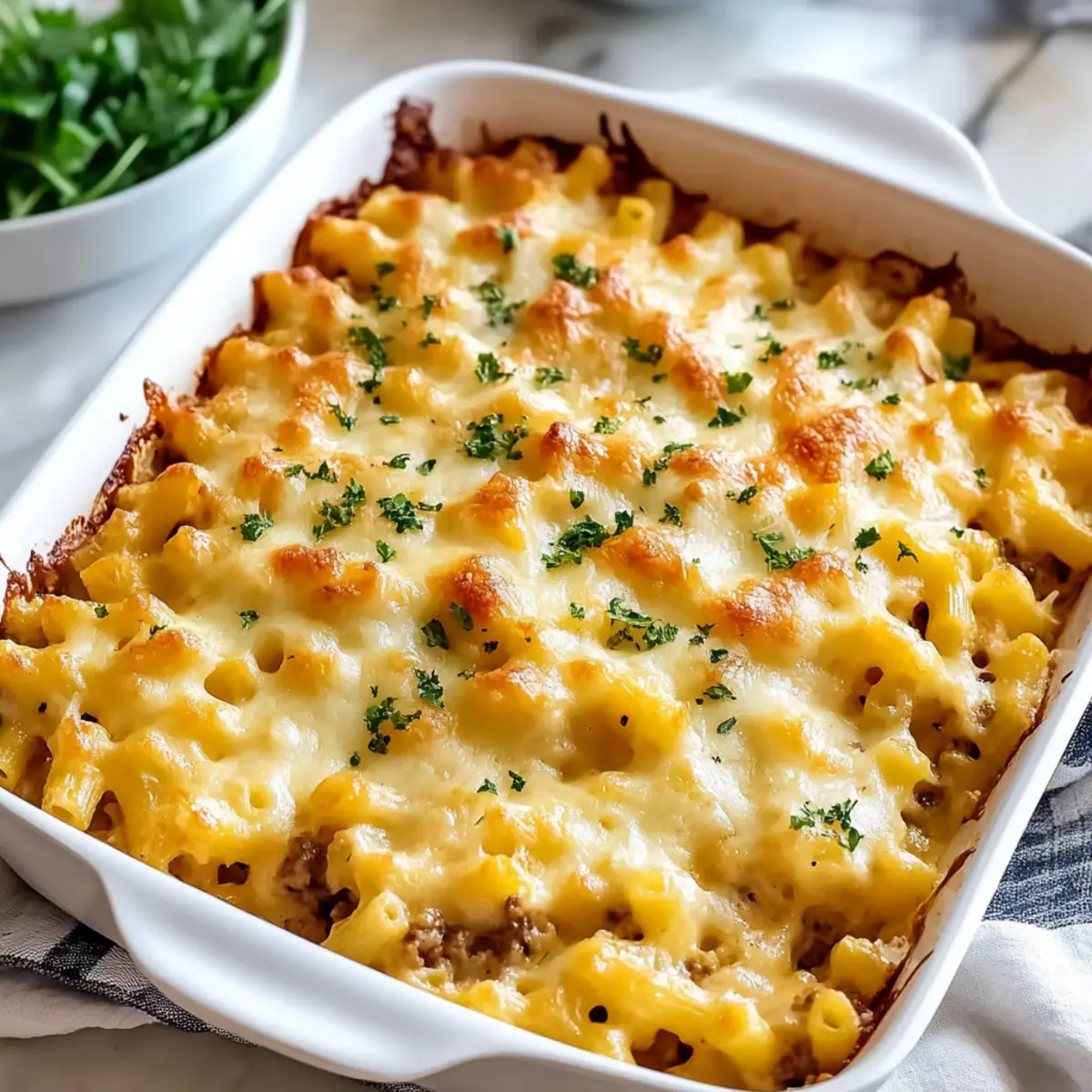 Cheeseburger Pasta Bake Recipe