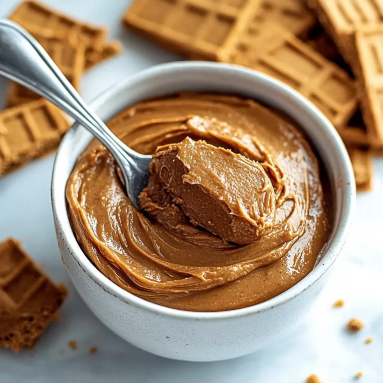 Homemade Cookie Butter Spread Recipe