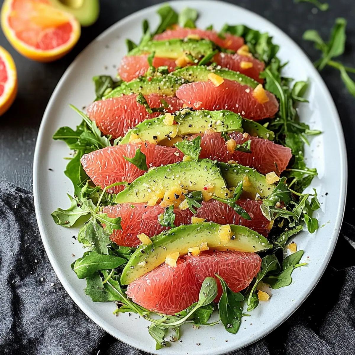 Grapefruit and Avocado Salad Recipe