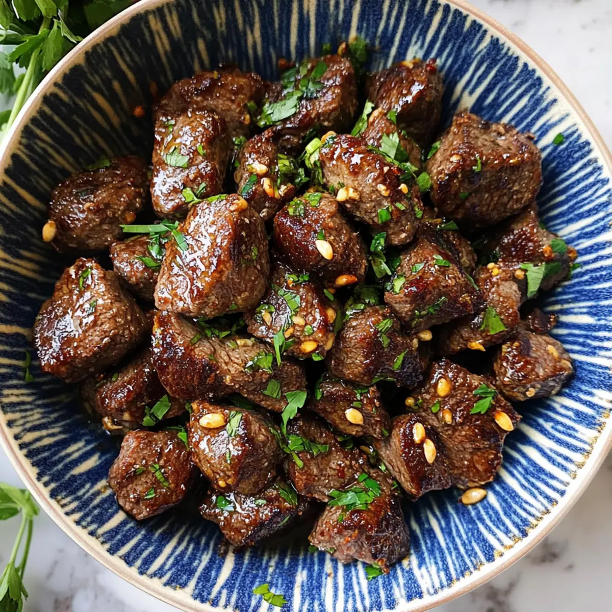 Garlic Butter Steak Bites Recipe