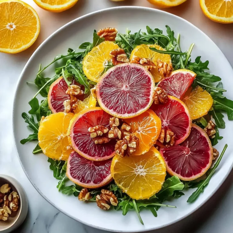 Citrus Salad with Arugula and Walnuts Recipe
