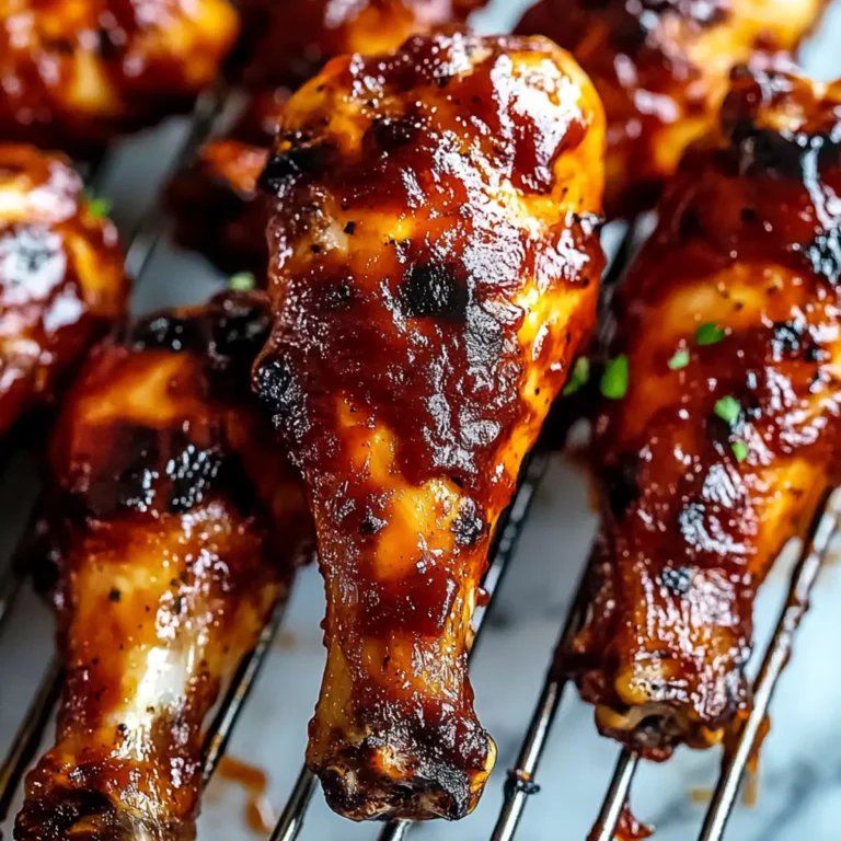 Baked BBQ Chicken Drumsticks Recipe