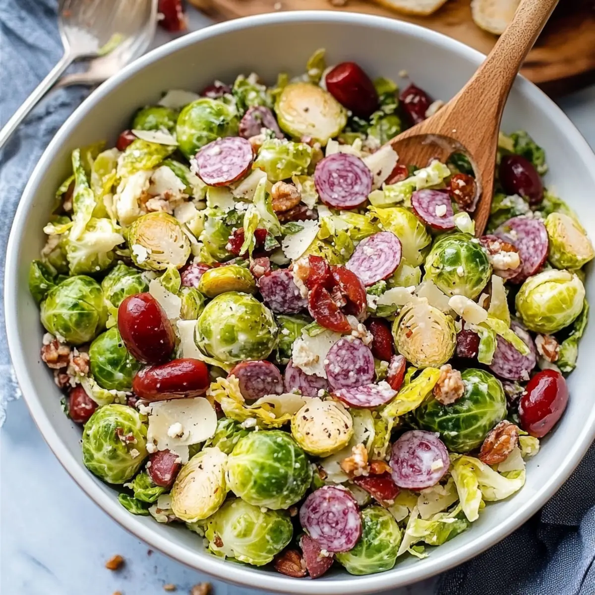 Italian Brussels Sprouts Salad Recipe
