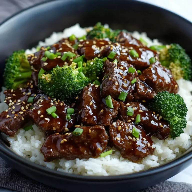 Beef with Garlic Sauce Recipe