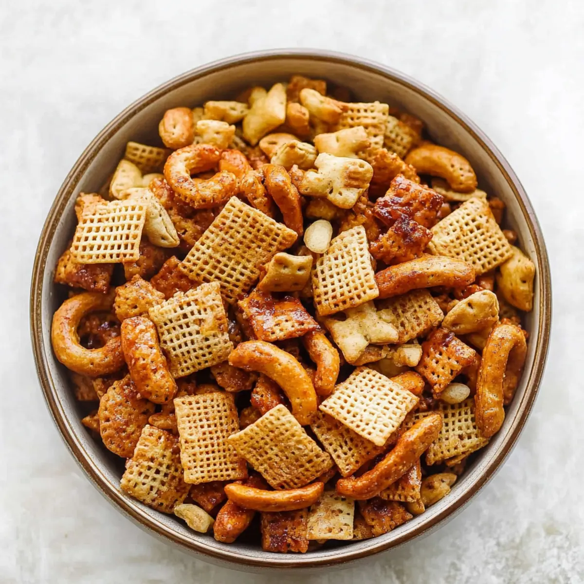 Sweet and Spicy Chex Mix Recipe