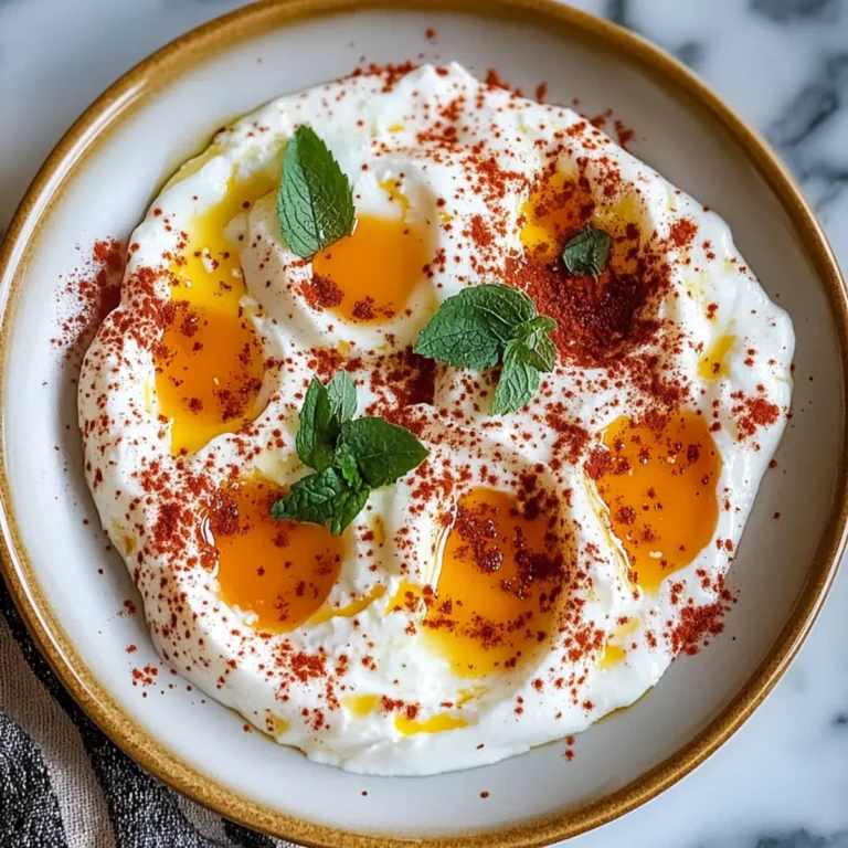 Turkish Eggs with Spiced Yogurt Recipe