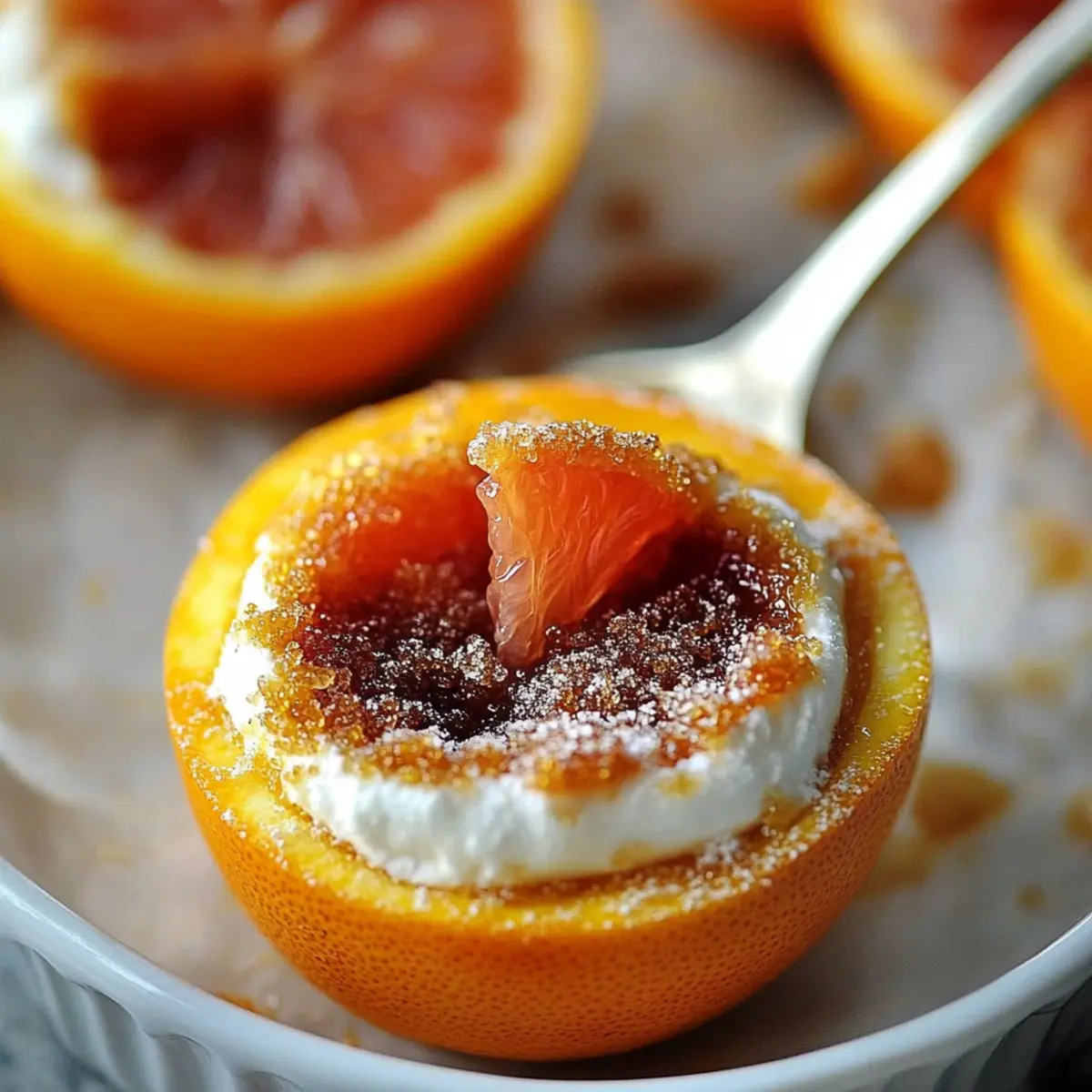 Caramelized Brown Sugar Grapefruit Bake Recipe