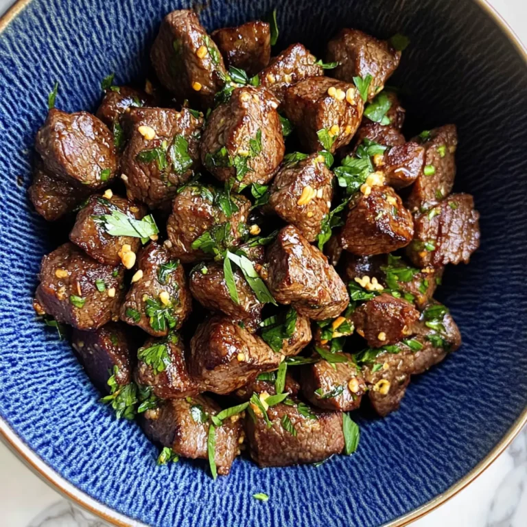 Garlic Butter Steak Bites Recipe