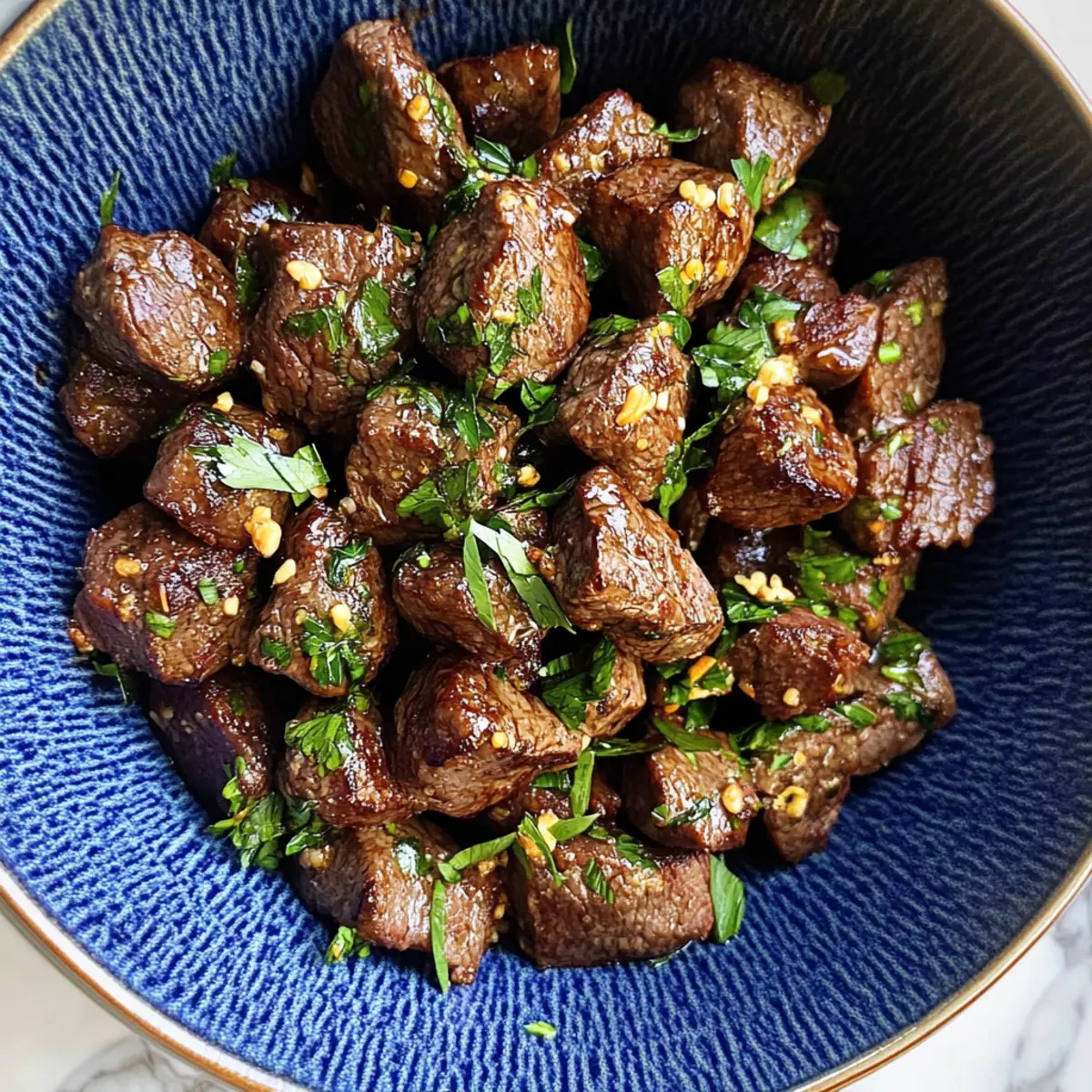 Garlic Butter Steak Bites Recipe