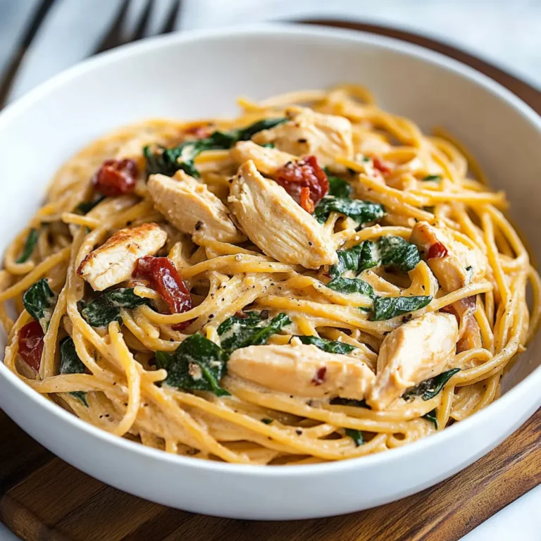 Creamy Tuscan Chicken Pasta Recipe