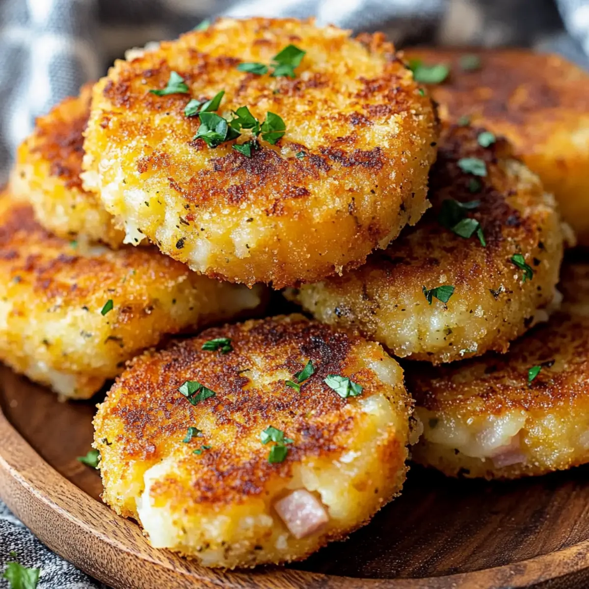 Ham and Cheese Potato Croquettes Recipe