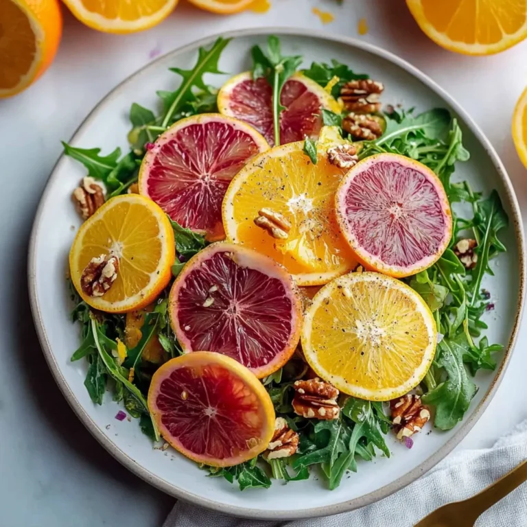 Citrus Salad with Arugula and Walnuts Recipe