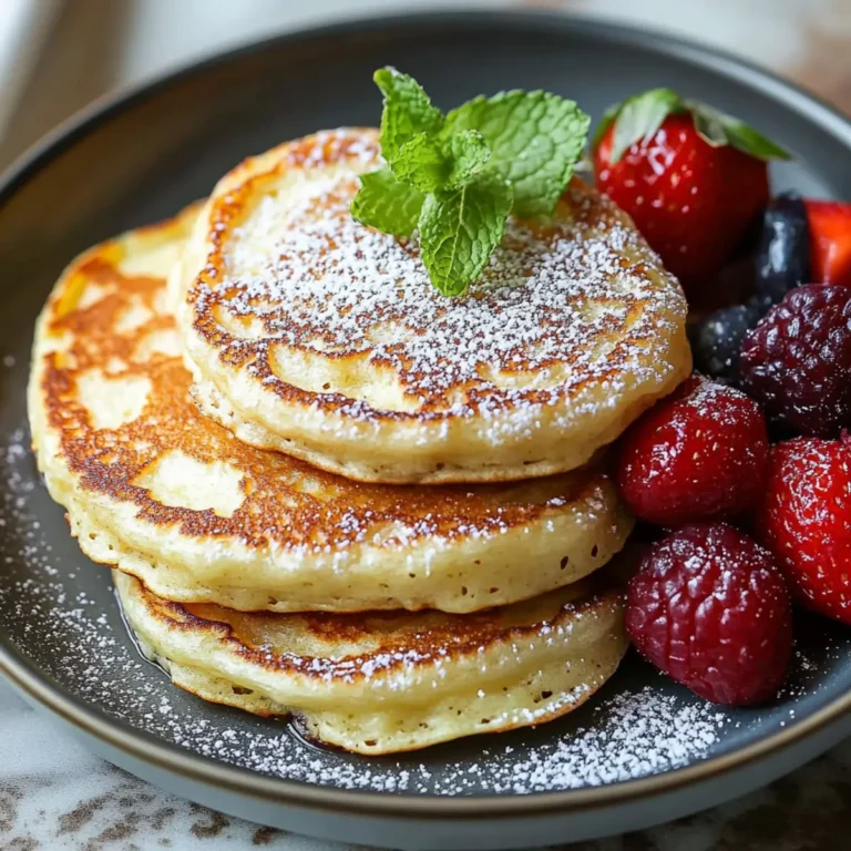 Cheese Cottage Pancakes Recipe