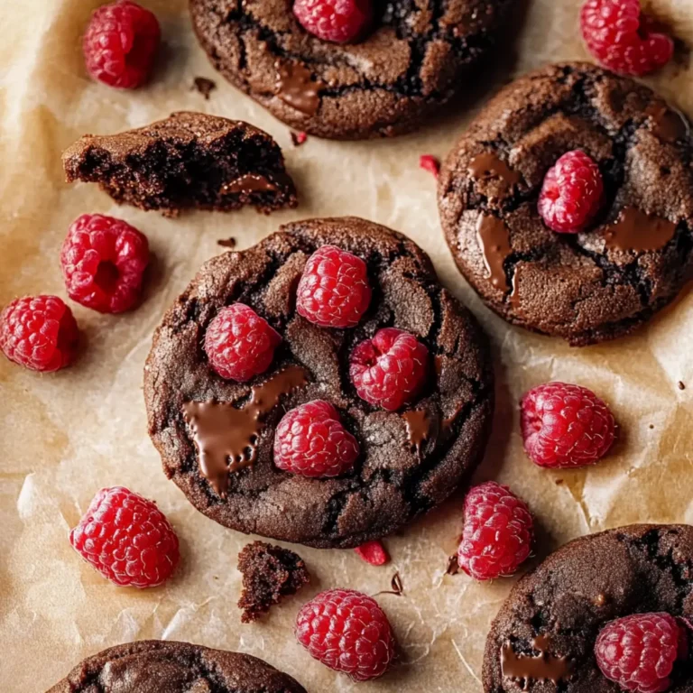 Chocolate Raspberry Cookies Recipe