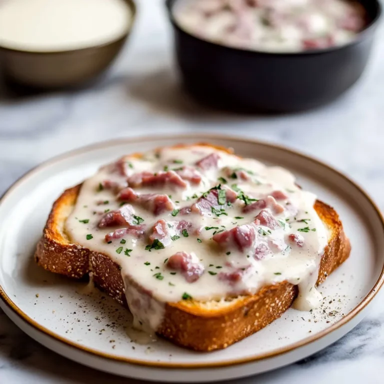 Chipped Beef on Toast Recipe