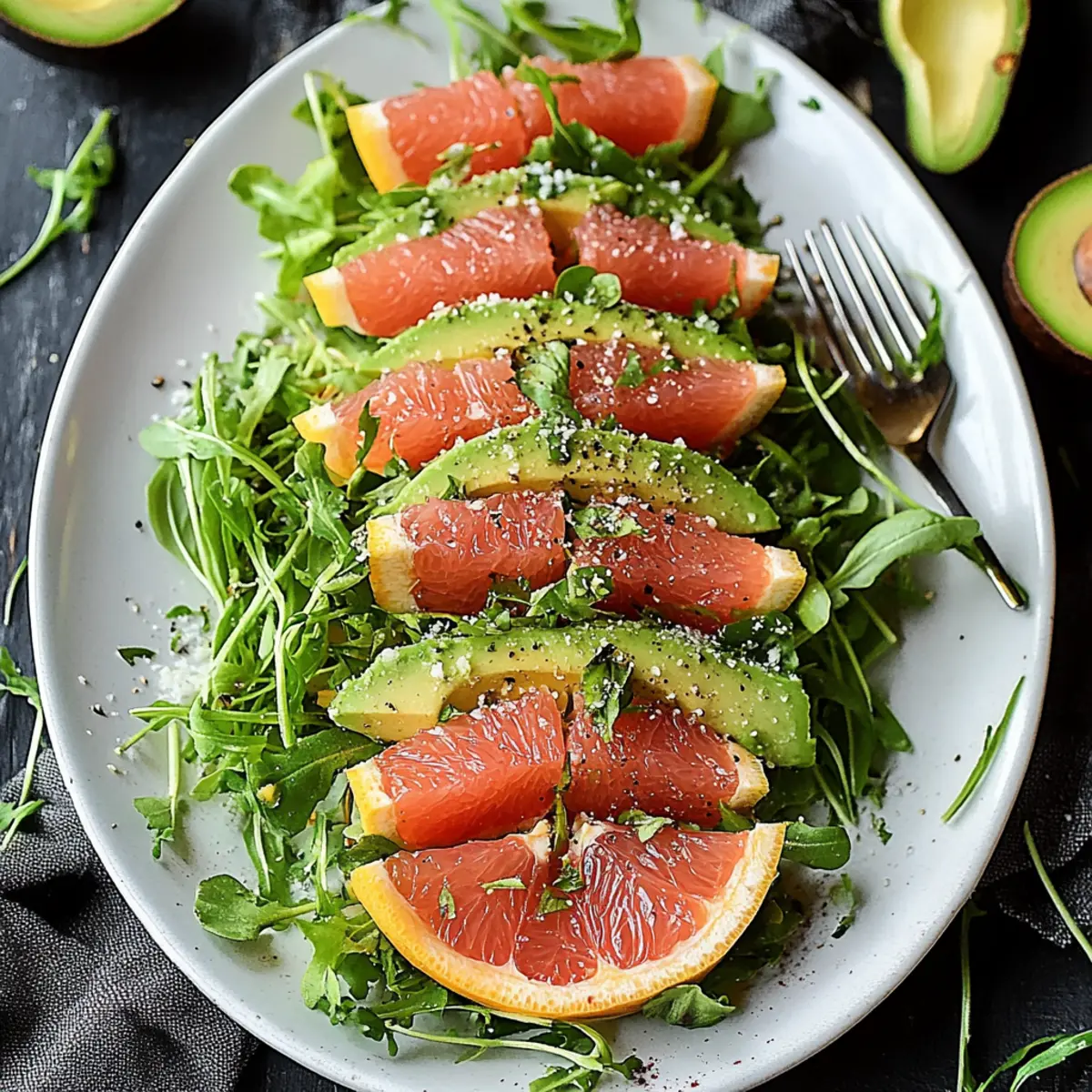 Grapefruit and Avocado Salad Recipe