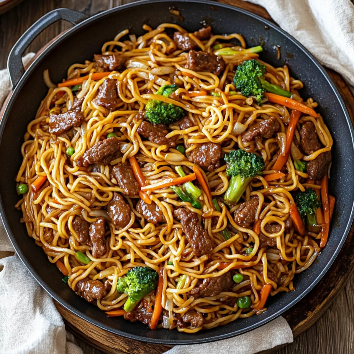 Easy Beef Lo Mein Recipe