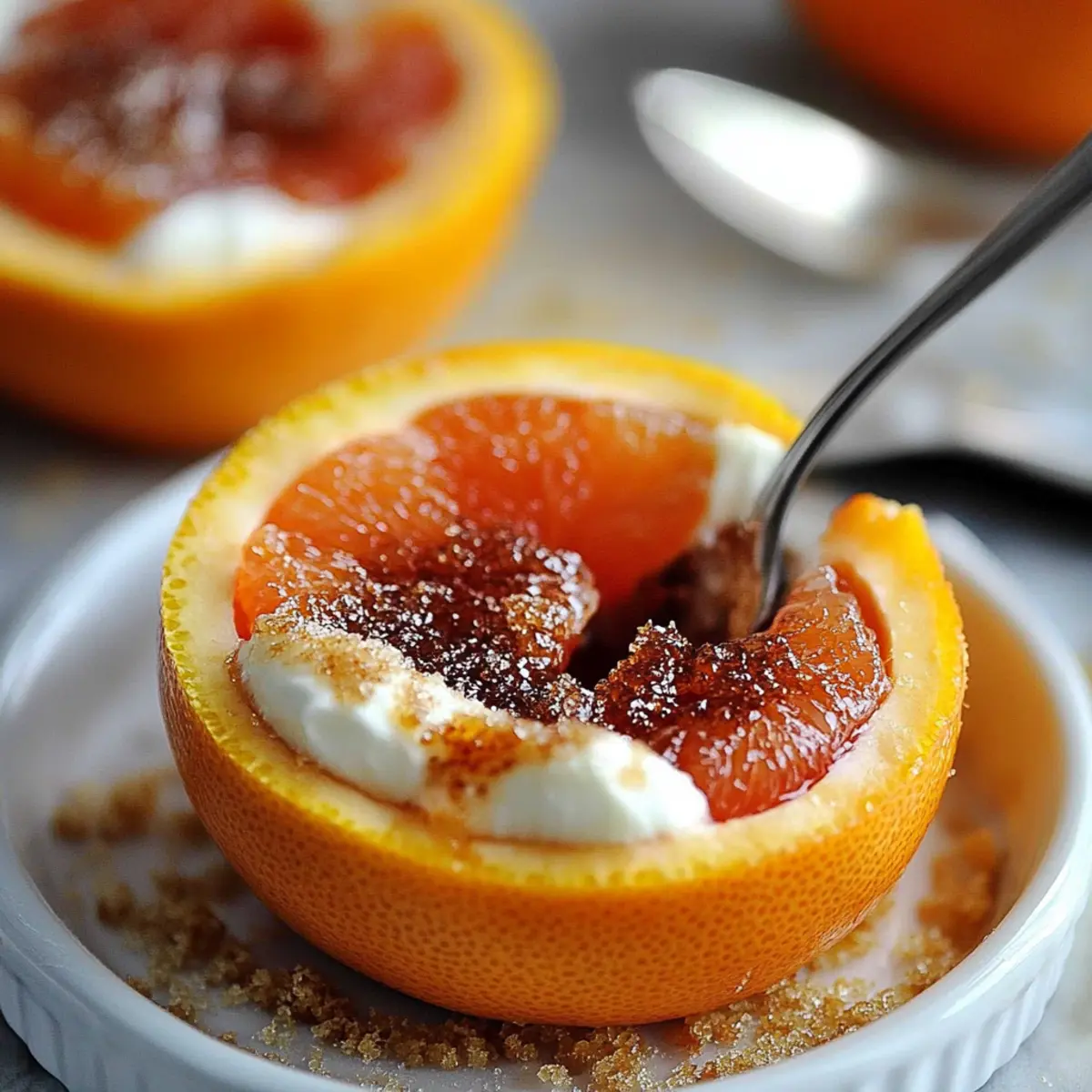 Caramelized Brown Sugar Grapefruit Bake Recipe