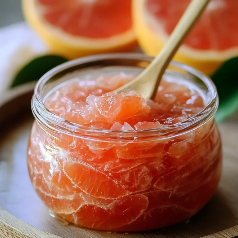 Grapefruit Honey Cheong Syrup Recipe