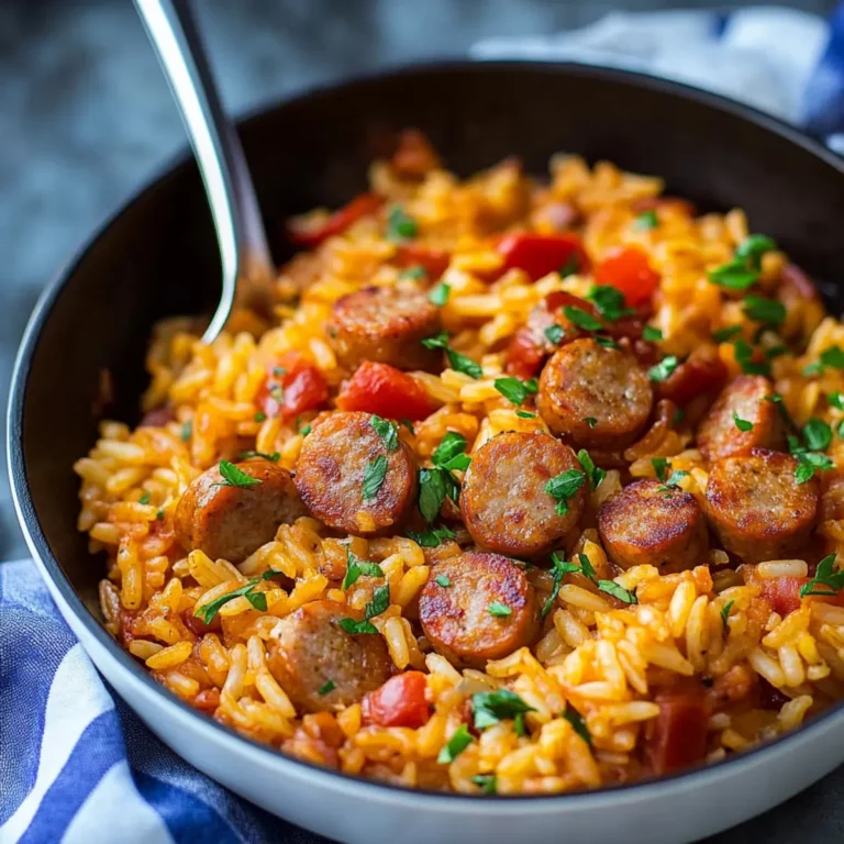 Sausage and Rice Skillet Recipe