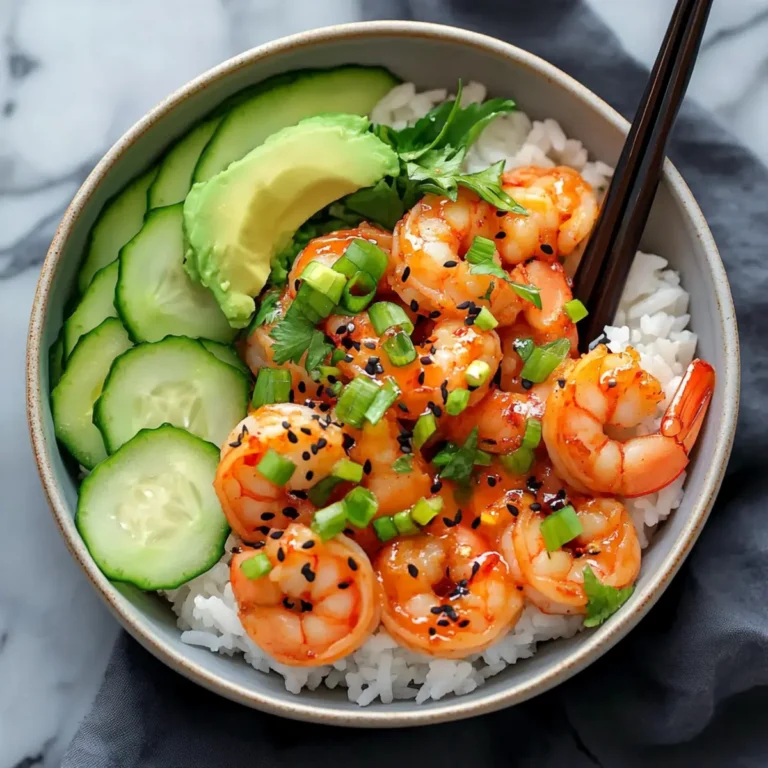 Spicy Shrimp Rice Bowls Recipe
