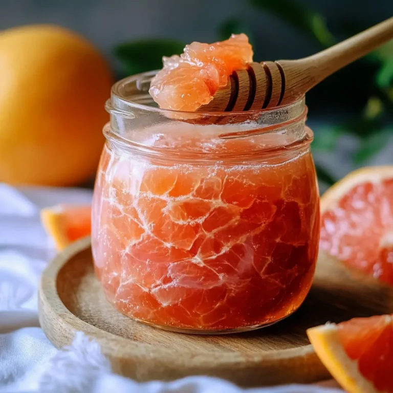 Grapefruit Honey Cheong Syrup Recipe