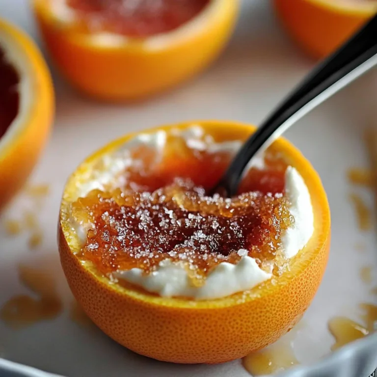 Caramelized Brown Sugar Grapefruit Bake Recipe