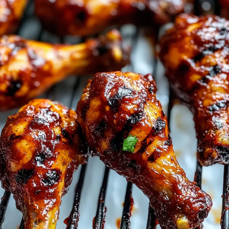 Baked BBQ Chicken Drumsticks Recipe