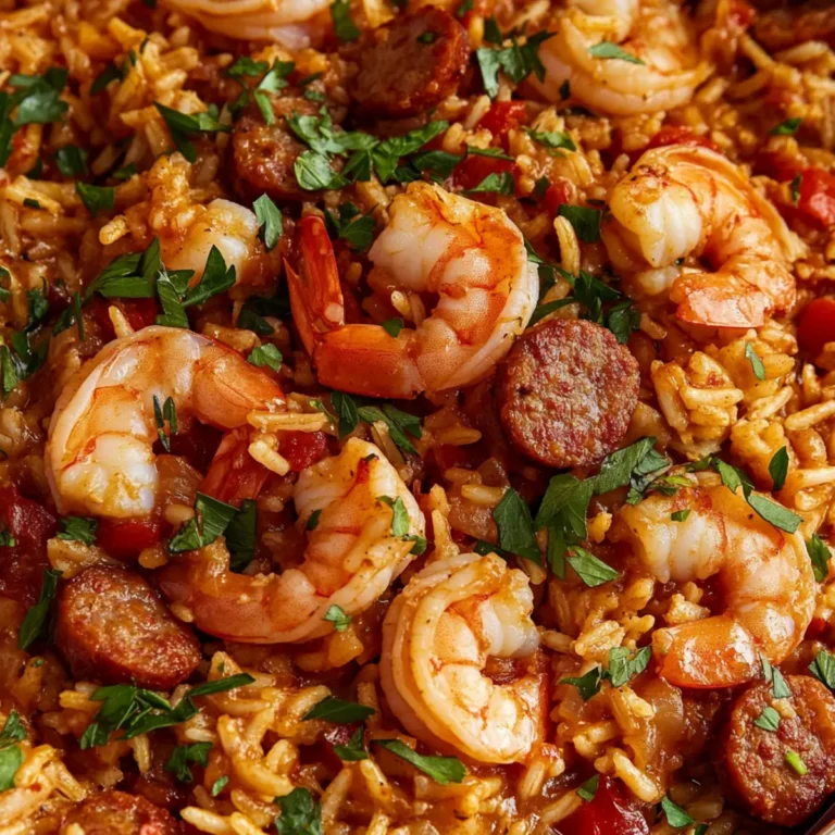 Easy Shrimp and Sausage Jambalaya Recipe