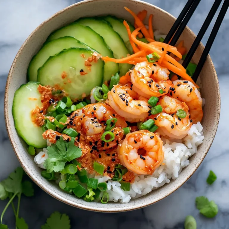 Spicy Shrimp Rice Bowls Recipe