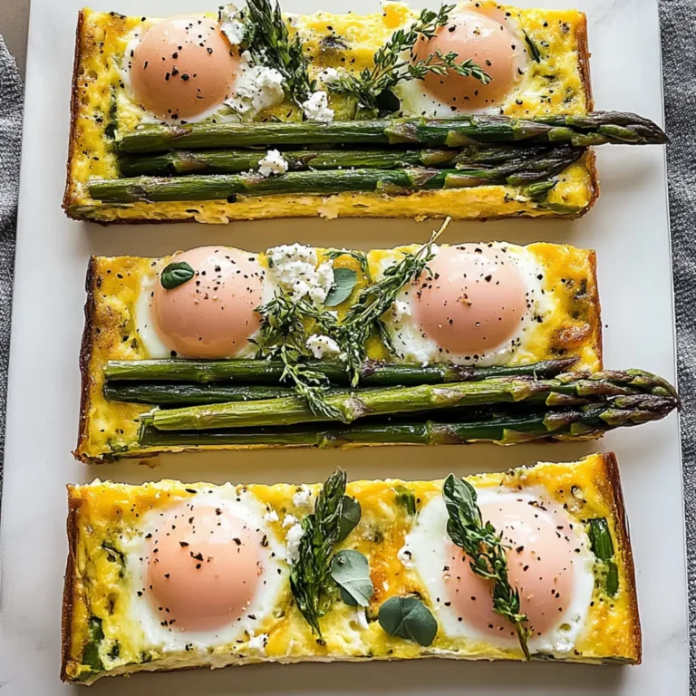 Asparagus Egg Frittata Recipe