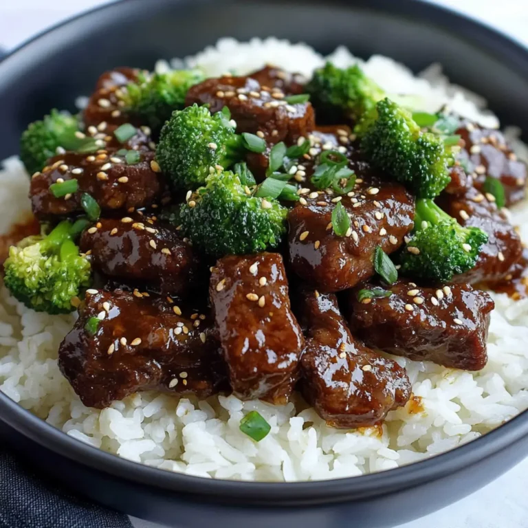 Beef with Garlic Sauce Recipe