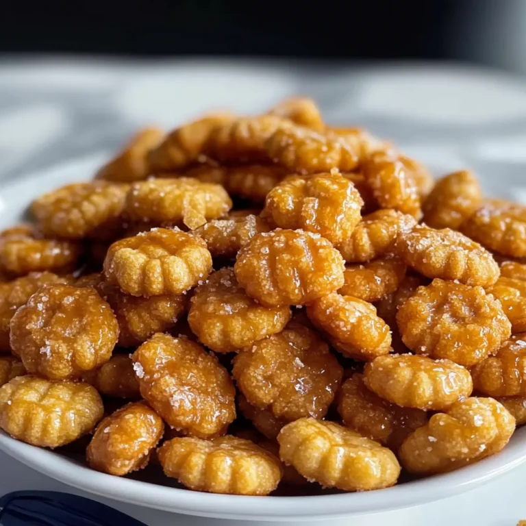 Oyster Cracker Toffee Snack Mix Recipe