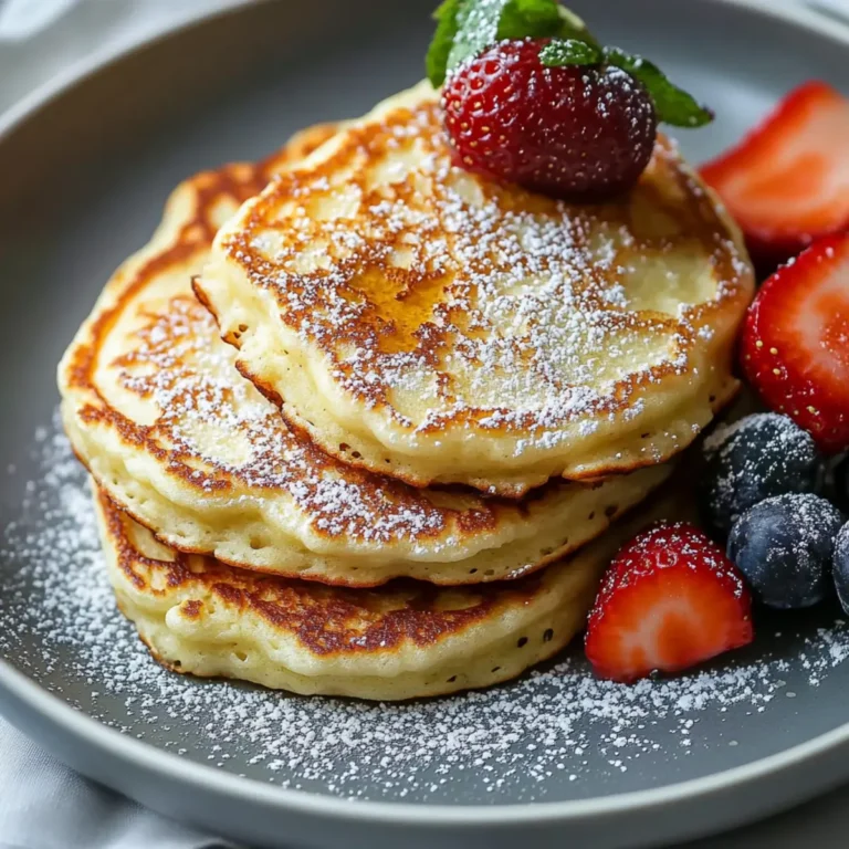 Cheese Cottage Pancakes Recipe