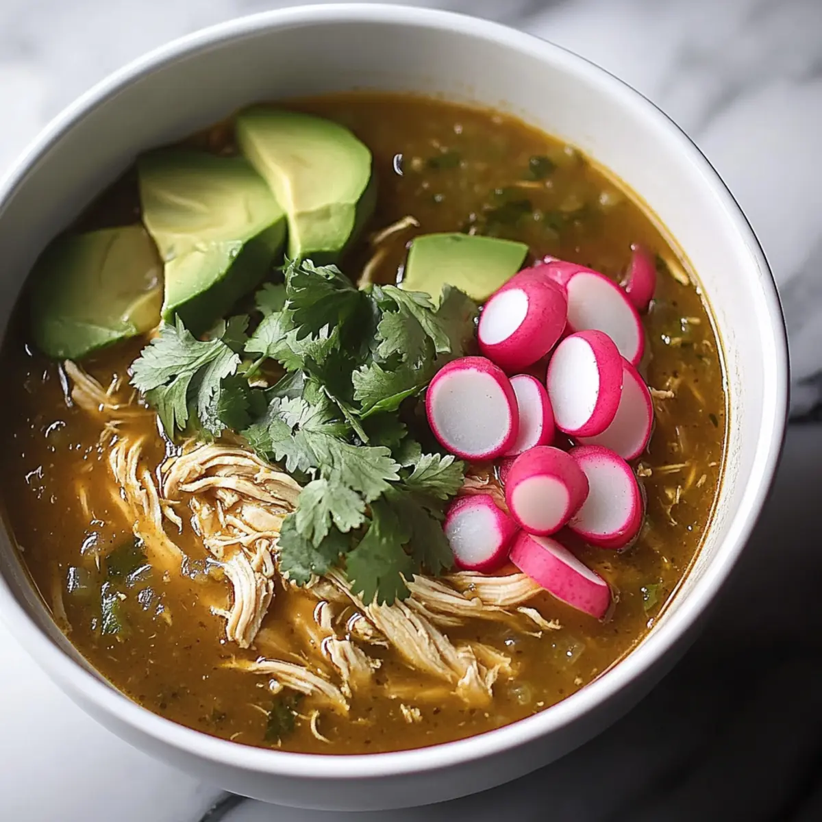 Slow Cooker Chicken Posole Verde Recipe