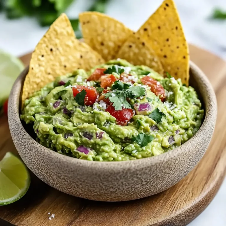 Classic Guacamole Recipe