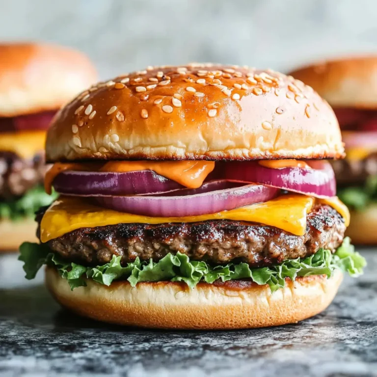 Perfect Grilled Hamburger Recipe