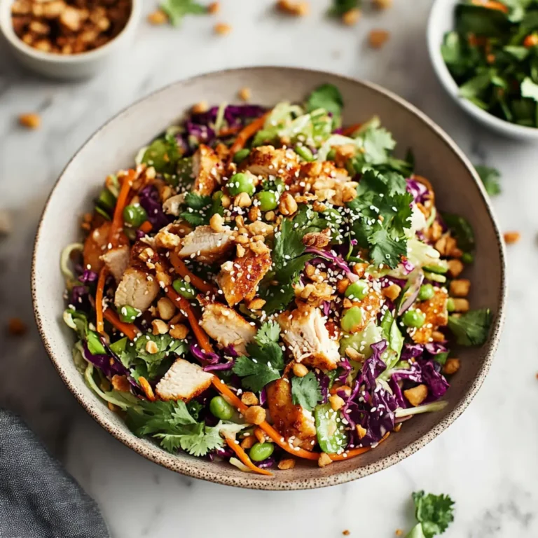 Asian Chicken Crunch Salad Recipe