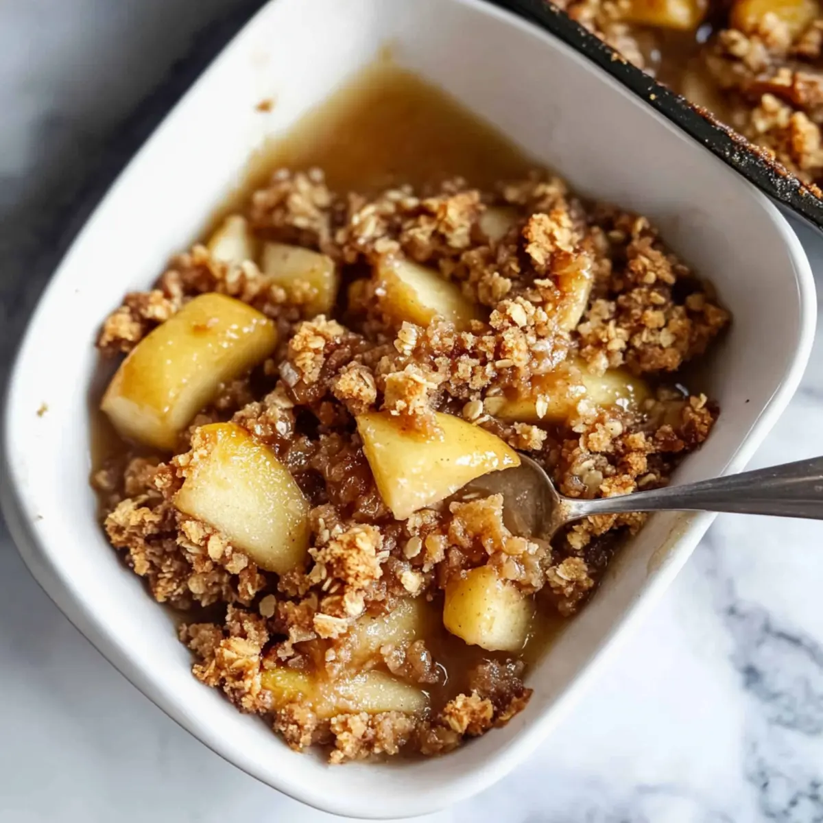 Healthy Apple Crumble Bake Recipe
