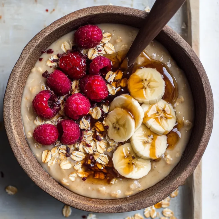 Caramelized Banana Oatmeal Bowl Recipe