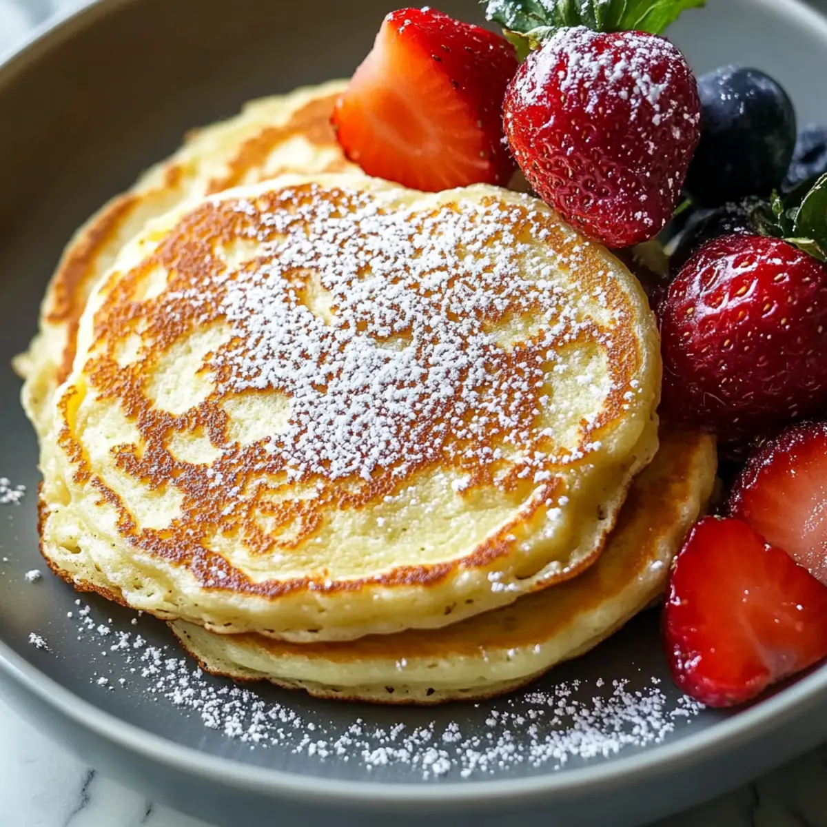 Cheese Cottage Pancakes Recipe