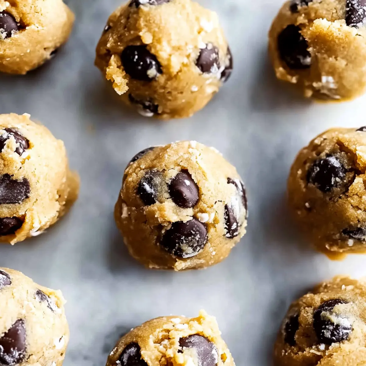 Vegan Cookie Dough Bites Recipe