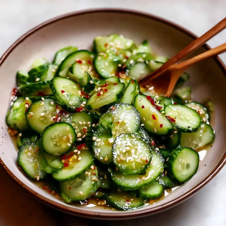 Spicy Cucumber Salad Recipe